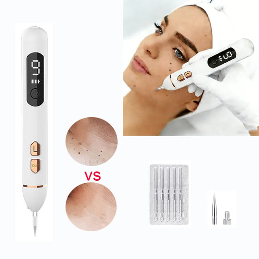 Laser Plasma Pen Remover Facial Mole Skin Tag Dark Spot Rechargeable Plasma Pen Warts Nevus Tattoo Freckle Papilloma Removal