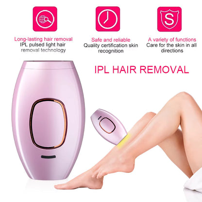 IPL Hair Removal Device – At-Home Painless Hair Reduction for Smooth Skin
