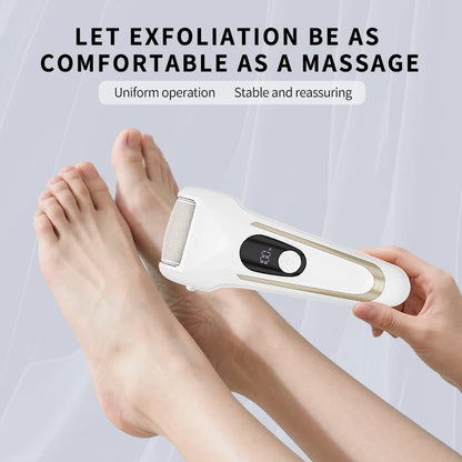 USB Powered Rechargeable Electric Foot Grinder Callus Remover Adjustable Speeds Pedicure Tool for Men & Women Personal Foot Care