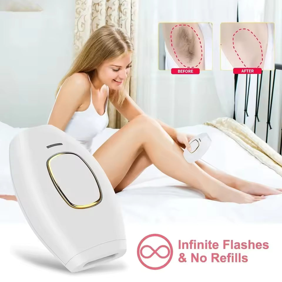 IPL Hair Removal Device – At-Home Painless Hair Reduction for Smooth Skin
